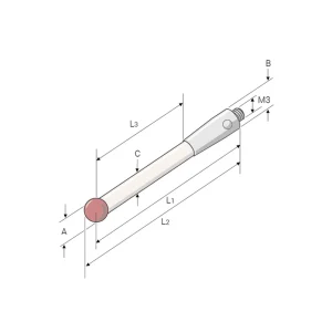 L31-4-M3-STR Tastestift NORDICstyli